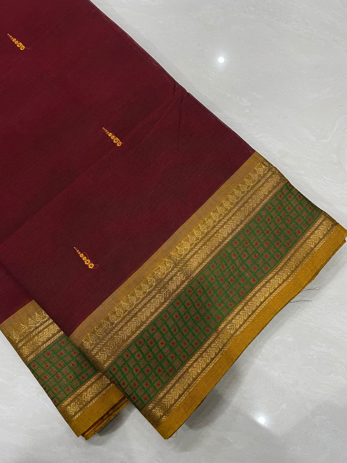 Chettinad Soft Cotton with Zari Border