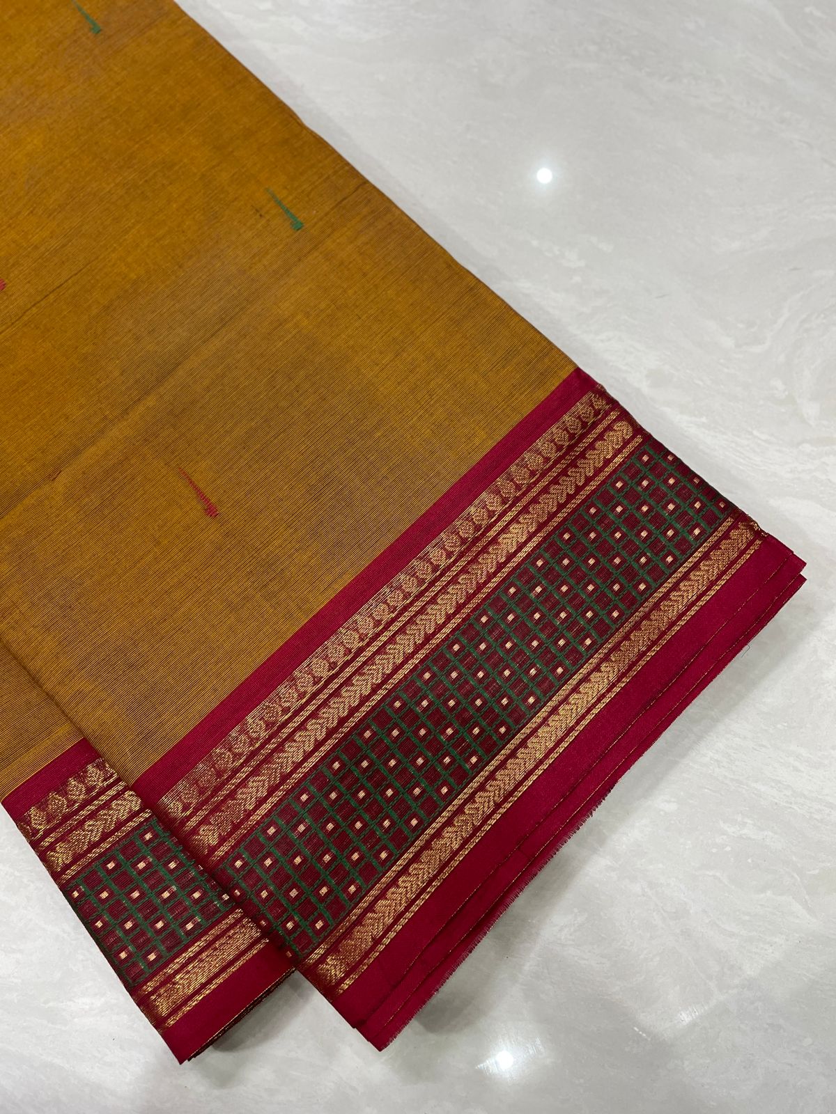 Chettinad Soft Cotton with Zari Border