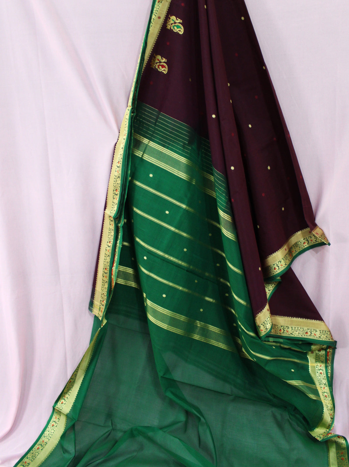 Ahimsa Bamboo Silk Saree